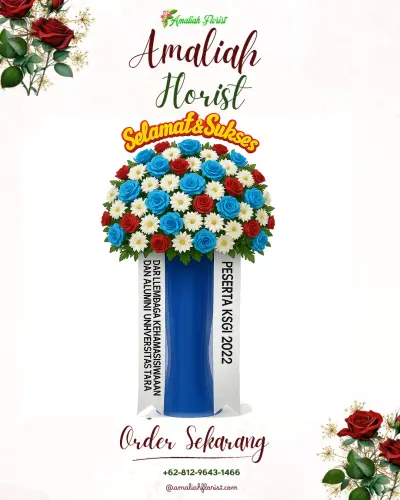 Standing Flower di Air Salemba